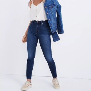 Madewell Petite Curvy High Rise Skinny Jeans